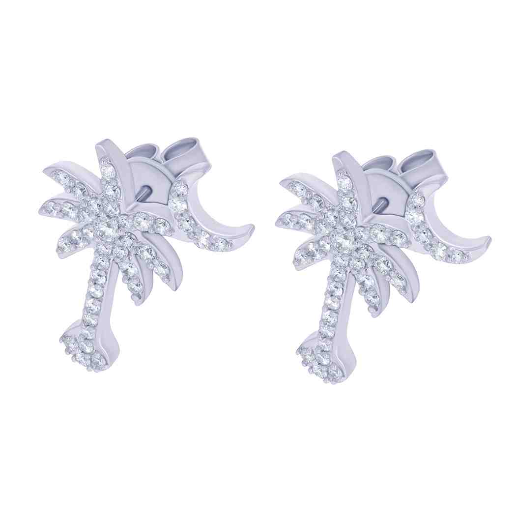 Palm Tree Stud Earrings ER21408A